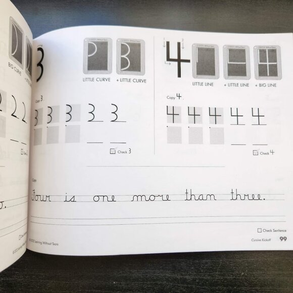 NEW Handwriting Without Tears Cursive Kickoff Student Workbook Writing English - Picture 3 of 16